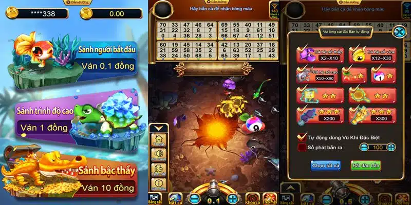 Luật dễ hiểu khi chơi Bingo Fishing